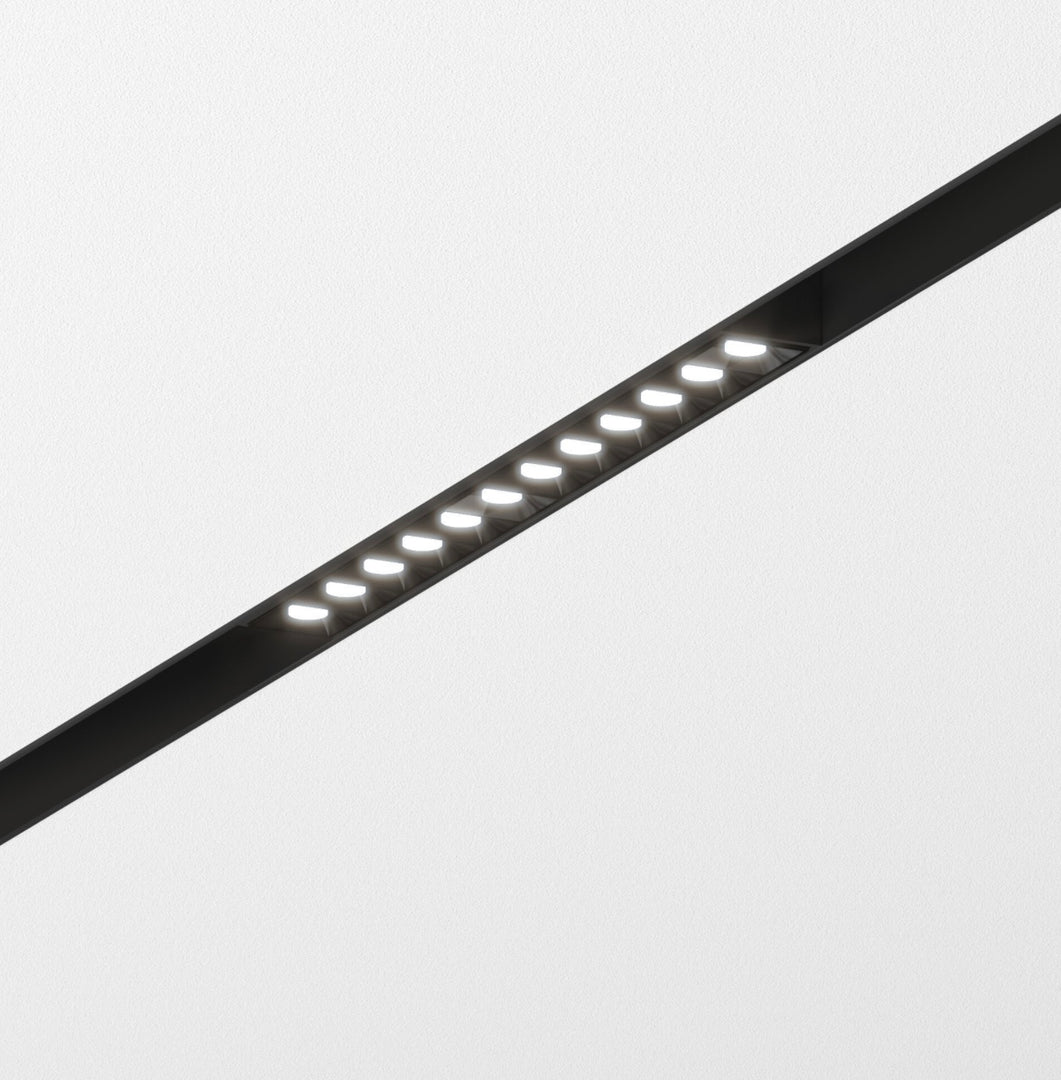 Magnetic Track Light  Slim Magnetic TL02  Black