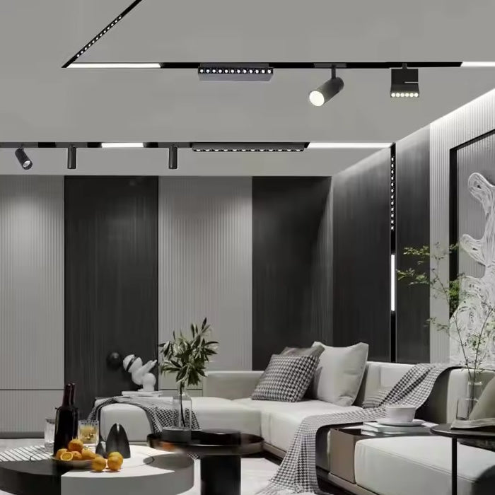 Magnetic Track Lighting System – Modular LED Fixtures