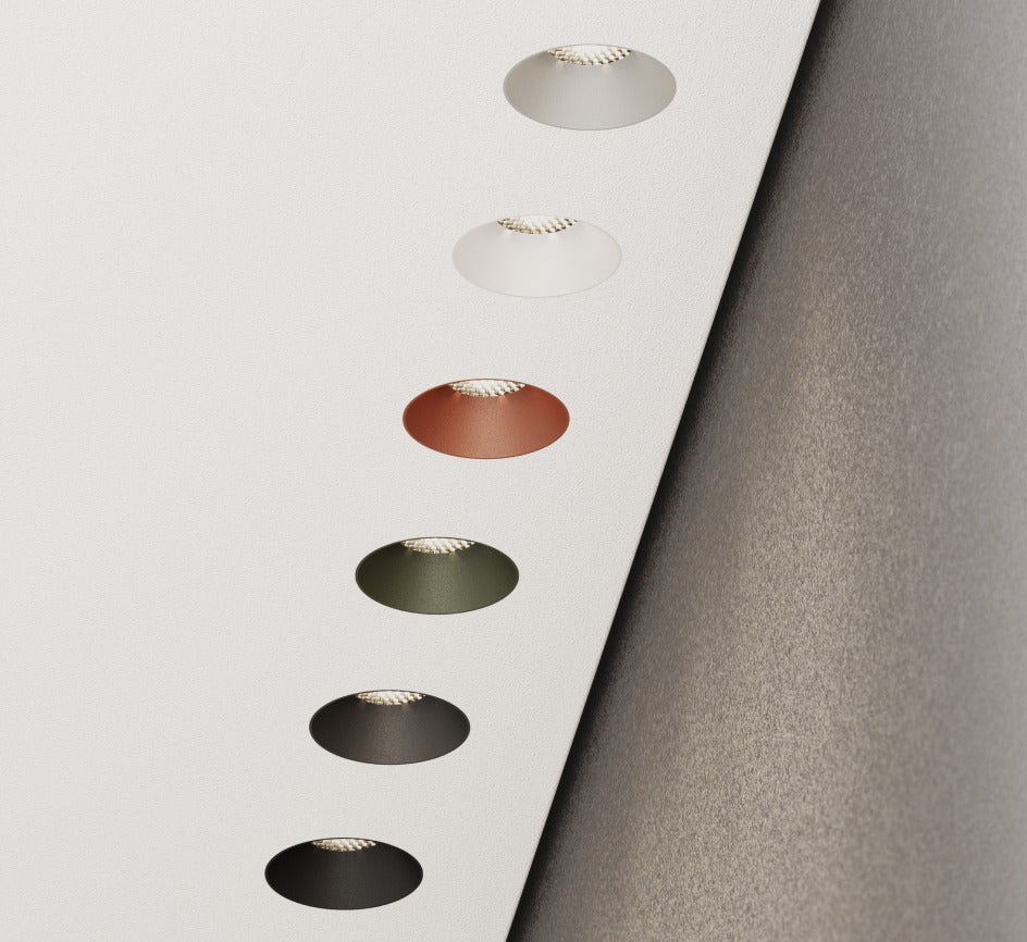 Refined Elegance – Recessed Spotlights in Designer Finishes